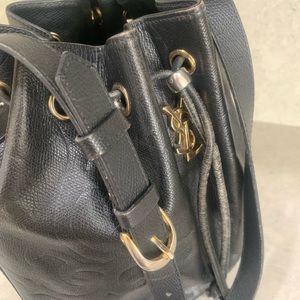 Saint Laurent ‘Rive Gauche’ Bucket Bag Men's Black | Vitkac